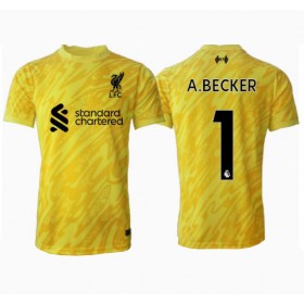 Liverpool Alisson Becker #1 Målvakt Tredje Kläder 2024-25 Kortärmad